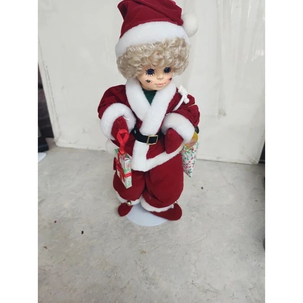 Christmas doll calendar clown brinn